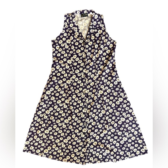 Vintage 1990’s Daisy Midi Dresss - Picture 1 of 3
